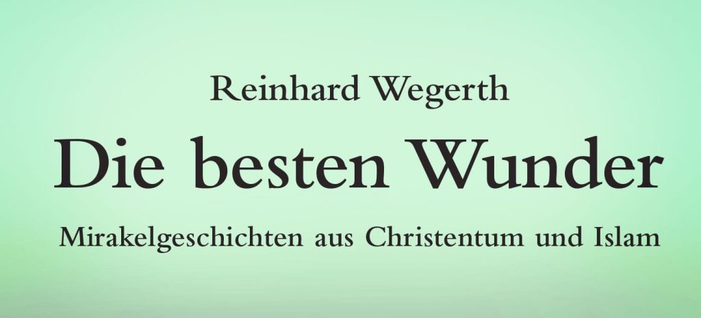 Titel zum Cover von Reinhard Wegerths Buch "Die besten Wunder"